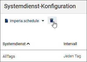 Systemdienst-Konfiguration