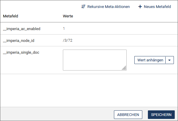 Metainfo