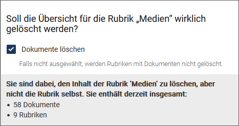 Seite "Rekursiv löschen"