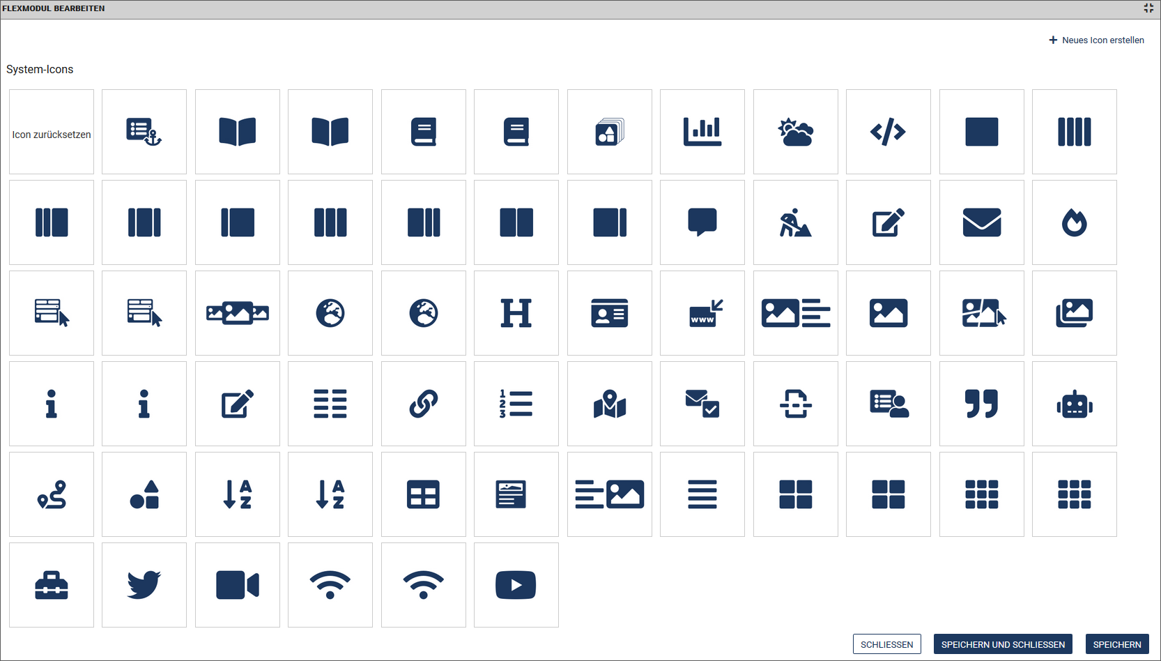 Edit flex module