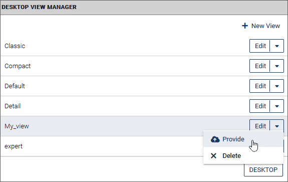 Desktop View Manager