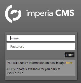 Login-Screen
