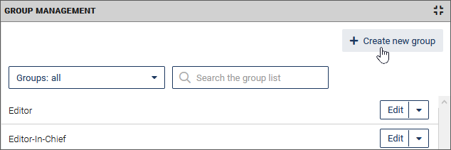 Create group