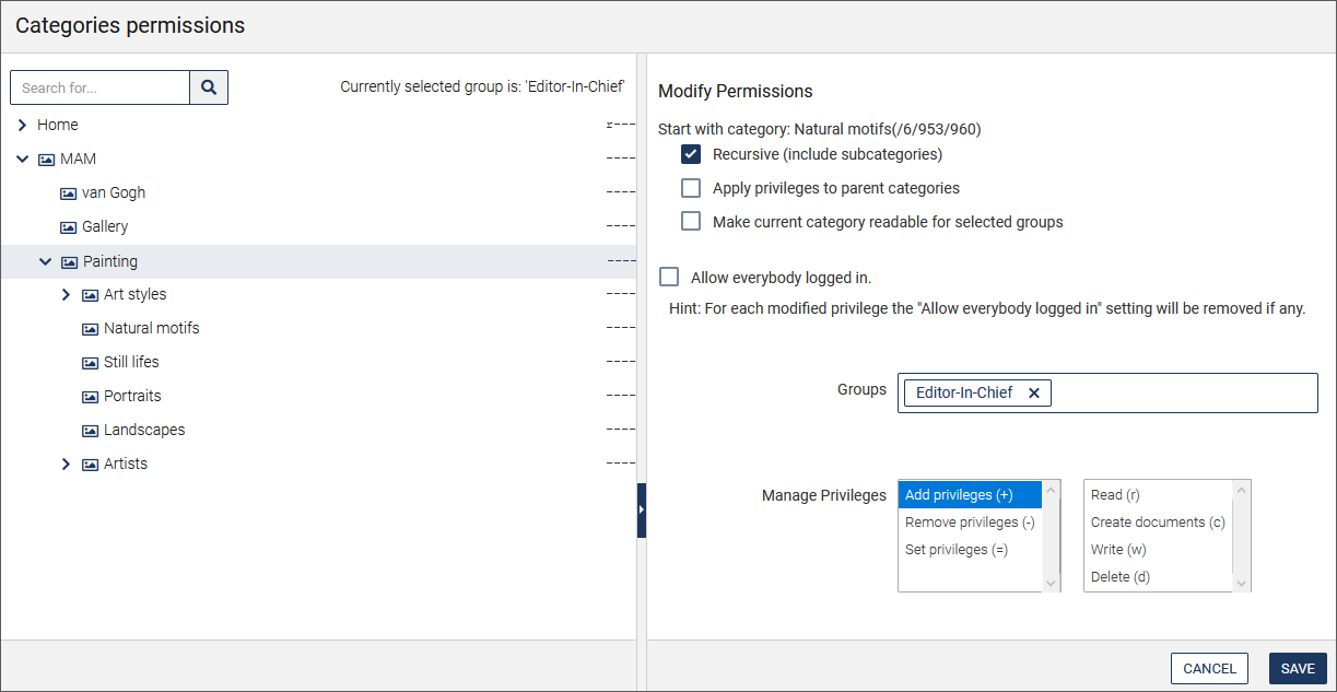 Permissions
