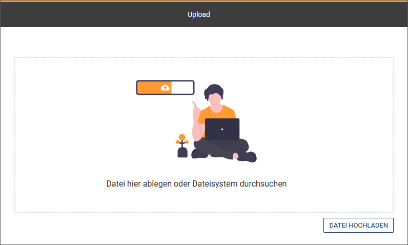 Datei hochladen