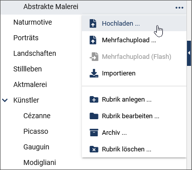 Datei hochladen