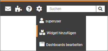 Widget hinzufügen