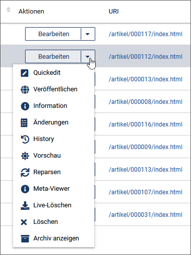 Aktionen