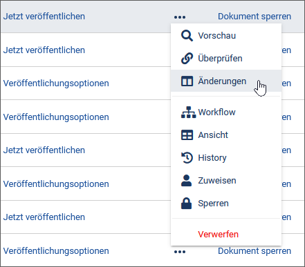 Änderungen