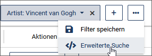 Erweiterte Suche