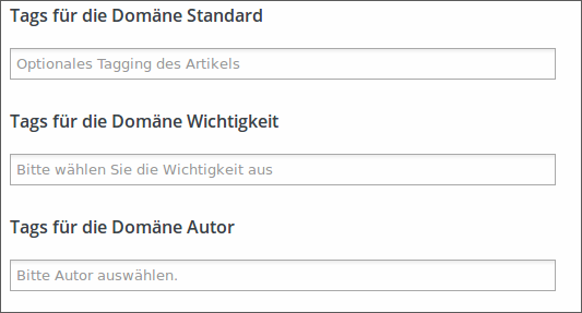 Tag-Domänen