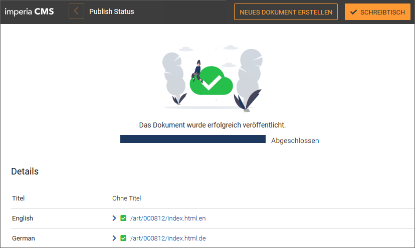 Dokument veröffentlicht