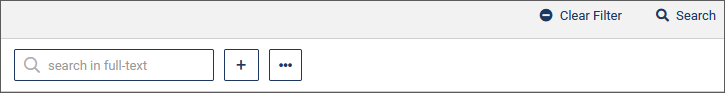 Filter bar