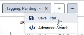 Save filter