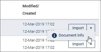 See document information