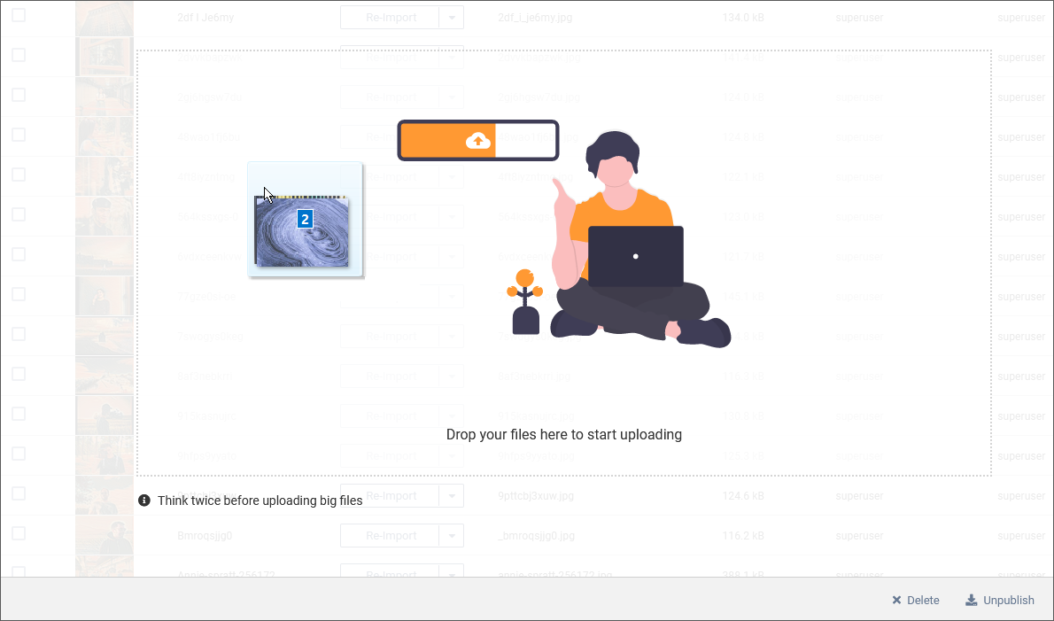 Upload Template